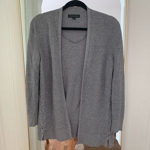 banana republic open cardigan